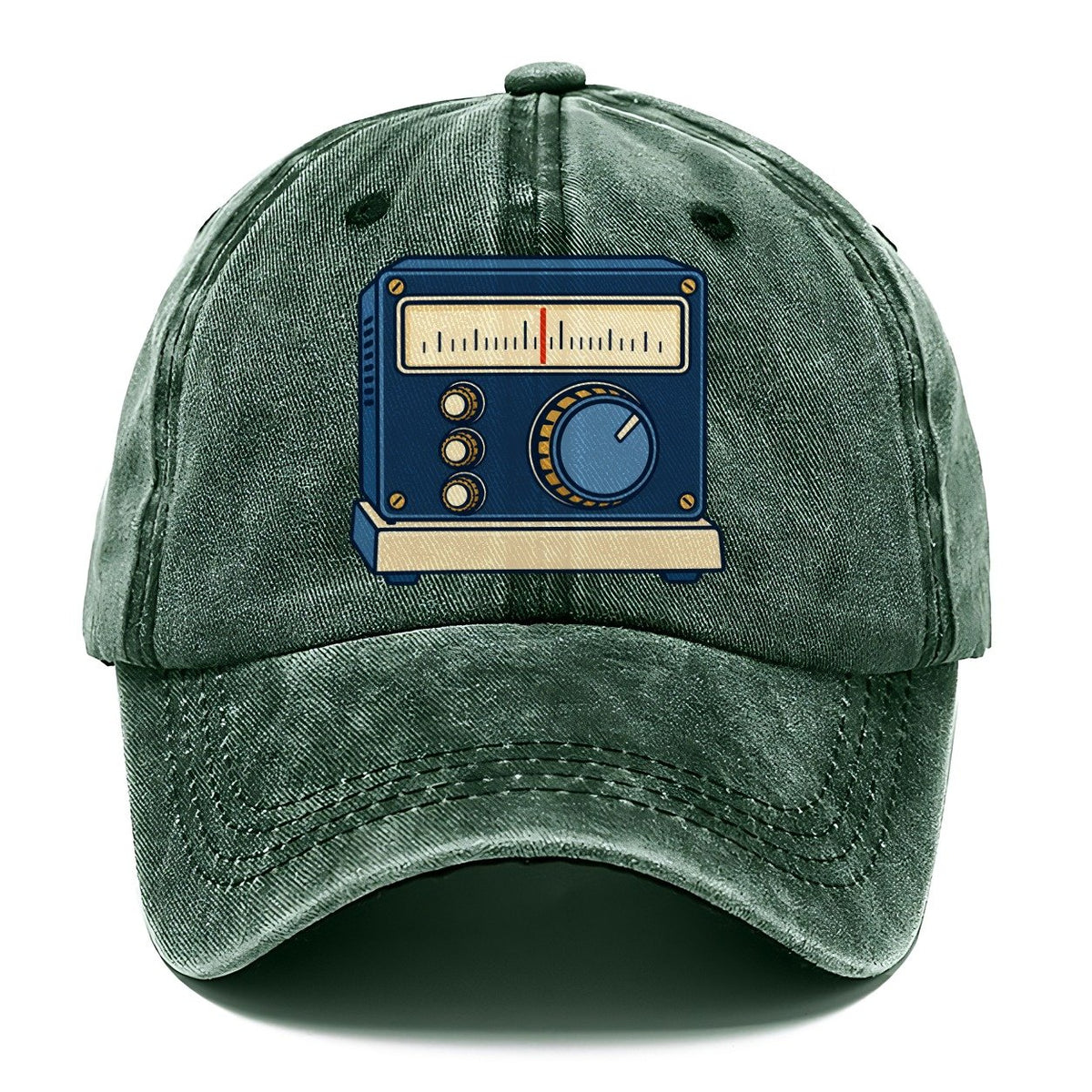 Transceiver Front Panel Amateur Radio Classic Cap – Forest Mist