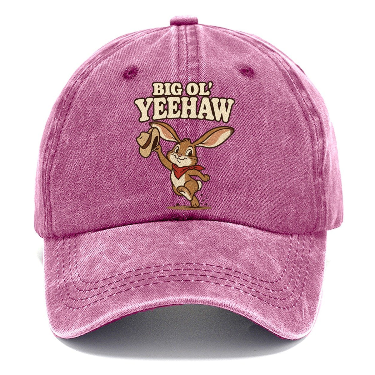 Big Ol' Yeehaw Well I Declare Classic Cap – Dusty Rose