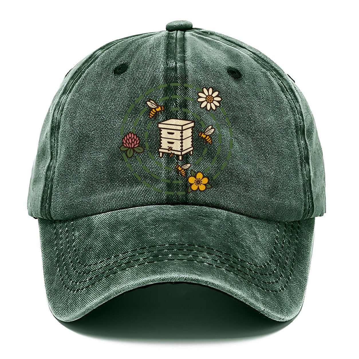 Forage Map Mark Beekeeping Classic Cap – Forest Mist