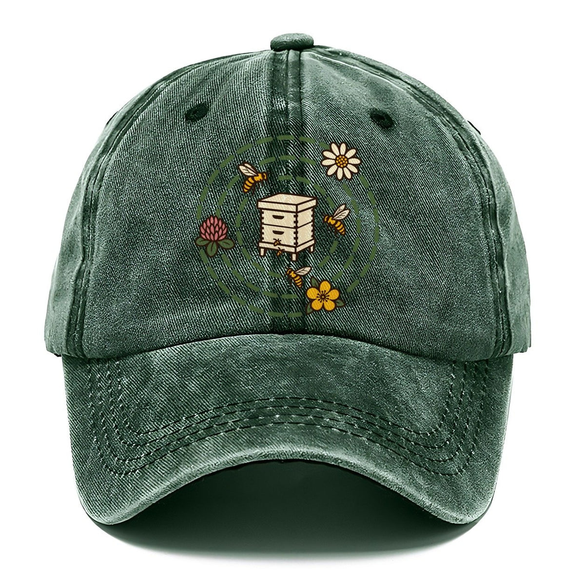 Forage Map Mark Beekeeping Classic Cap – Forest Mist