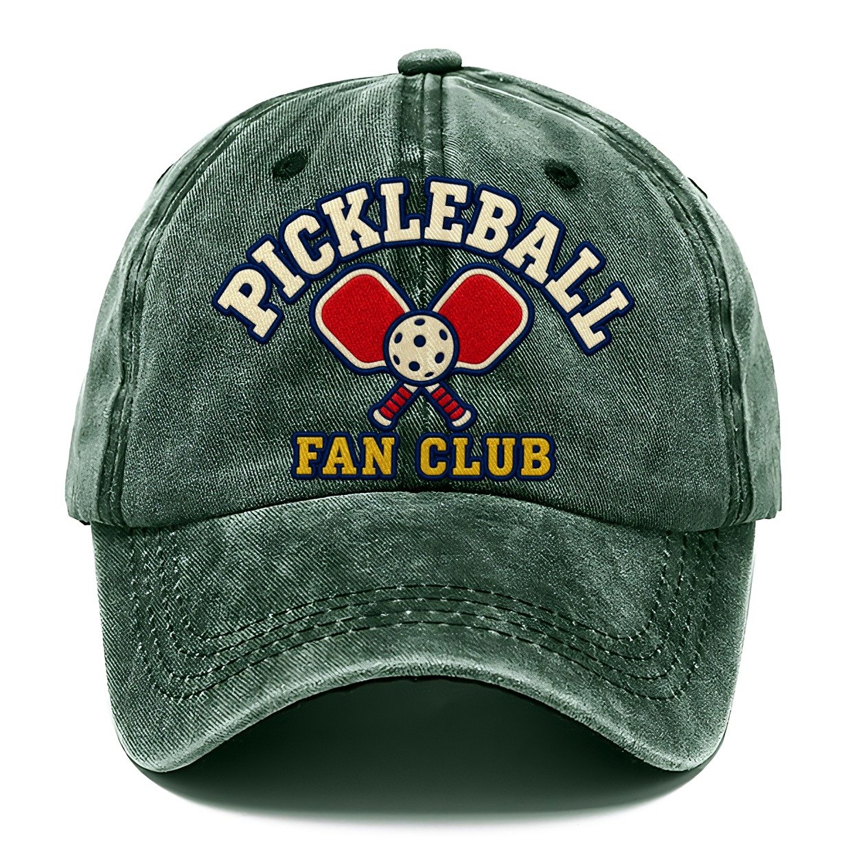 Pickleball Fan Club Classic Cap – Forest Mist