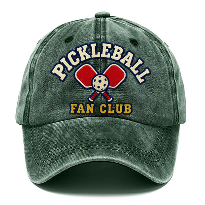 Pickleball Fan Club Classic Cap – Forest Mist