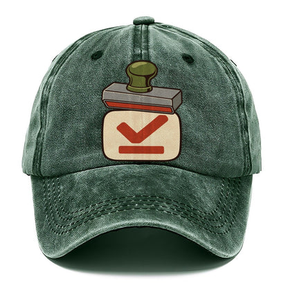Stamp And Impression Geocaching Classic Cap – Forest Mist