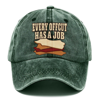 Every Offcut Has A Job Leathercraft Classic Cap – Forest Mist