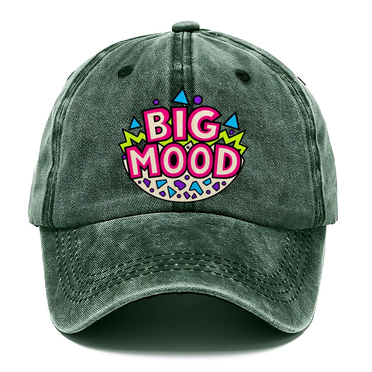 Big Mood Crazy Styles Classic Cap – Forest Mist