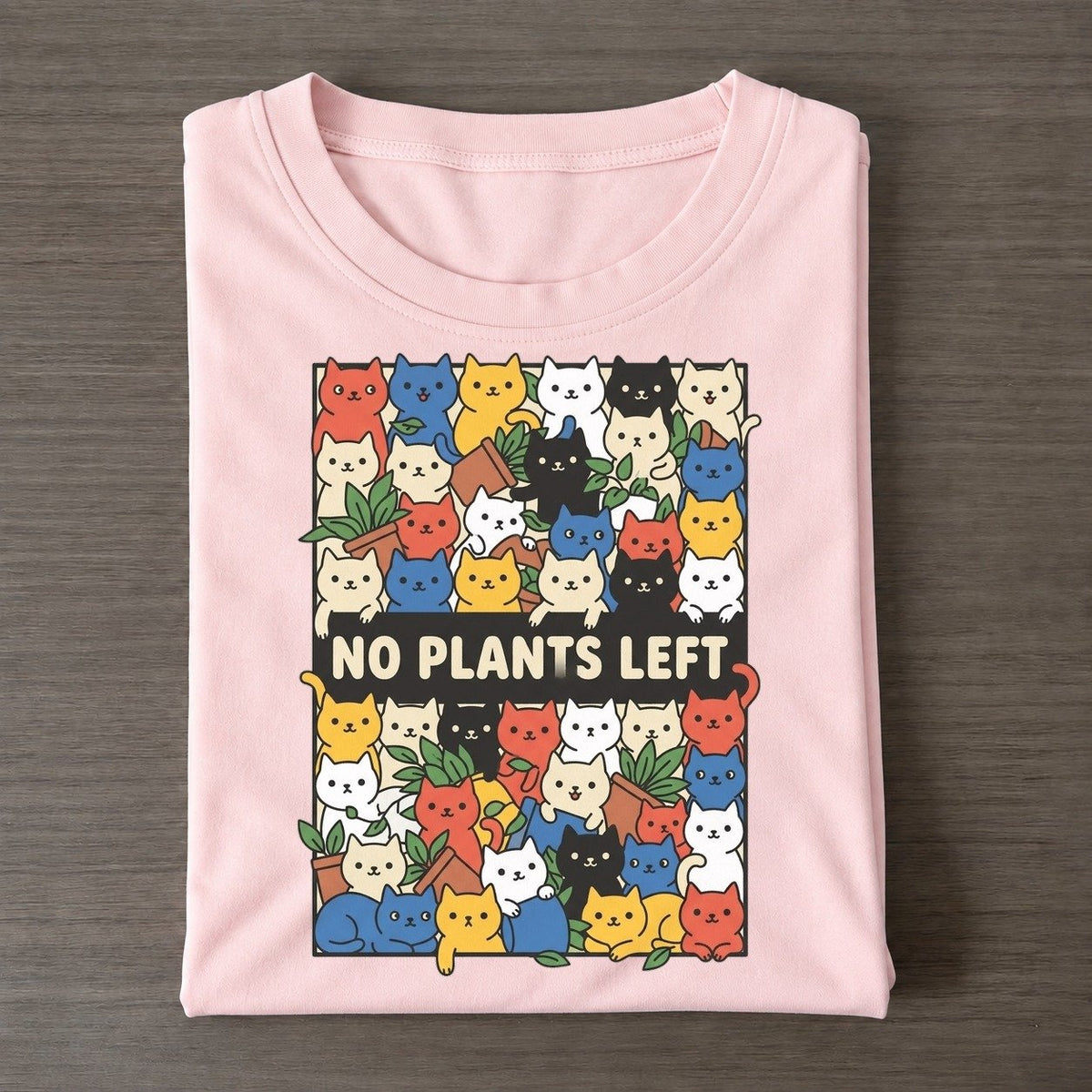 Plant Killer Overcatted Classic T-shirt – Pink