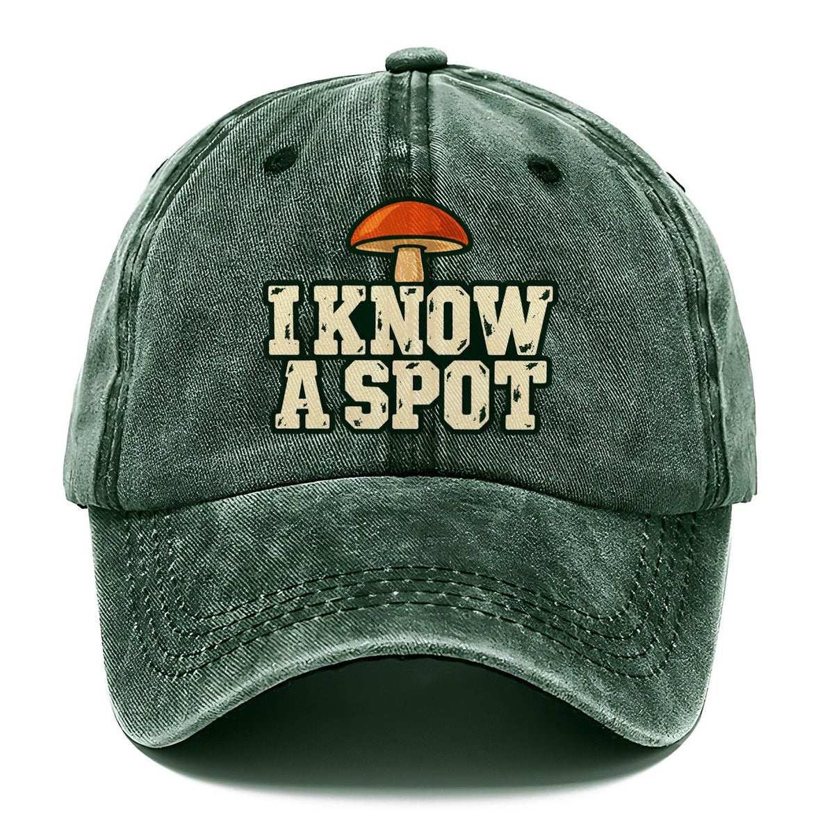 I Know A Spot Foraging And Mycology Classic Cap – Forest Mist