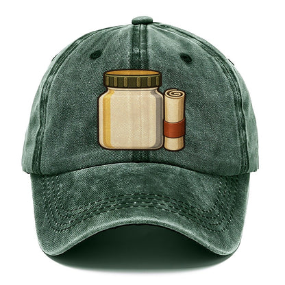 Jar Cache And Log Roll Geocaching Classic Cap – Forest Mist