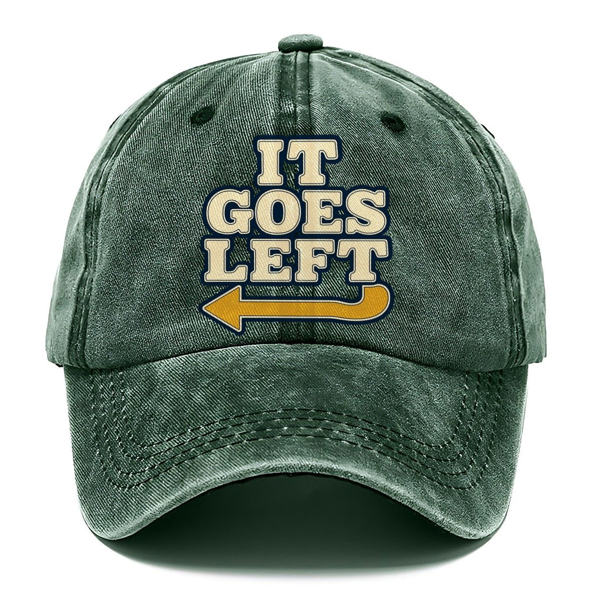 It Goes Left Rock Climbing Classic Cap – Forest Mist