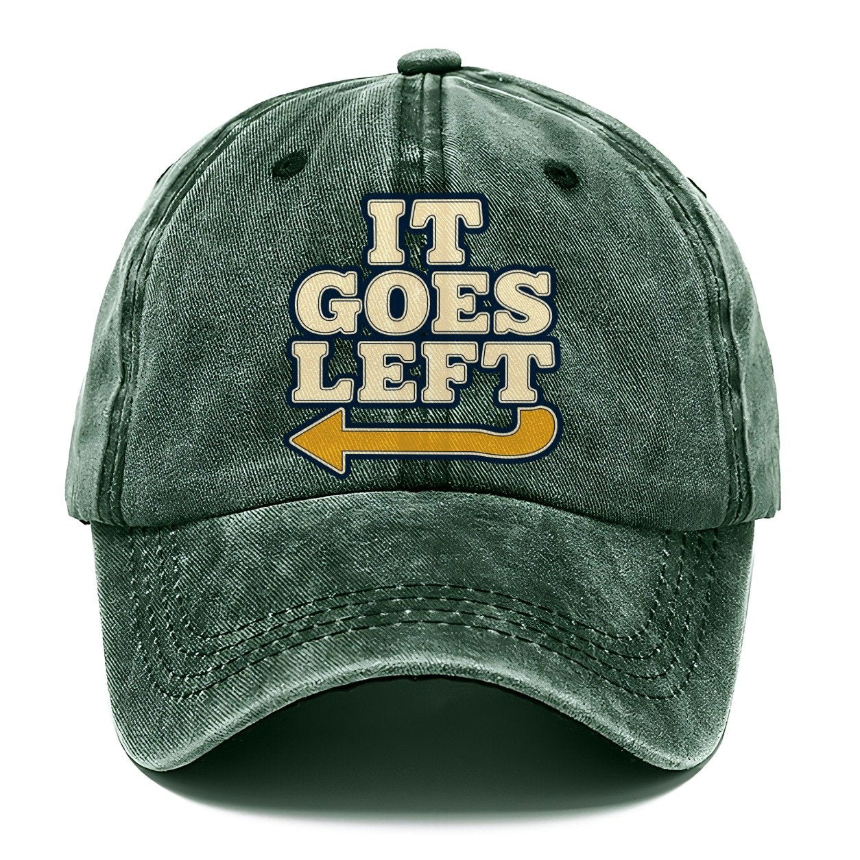It Goes Left Rock Climbing Classic Cap – Forest Mist