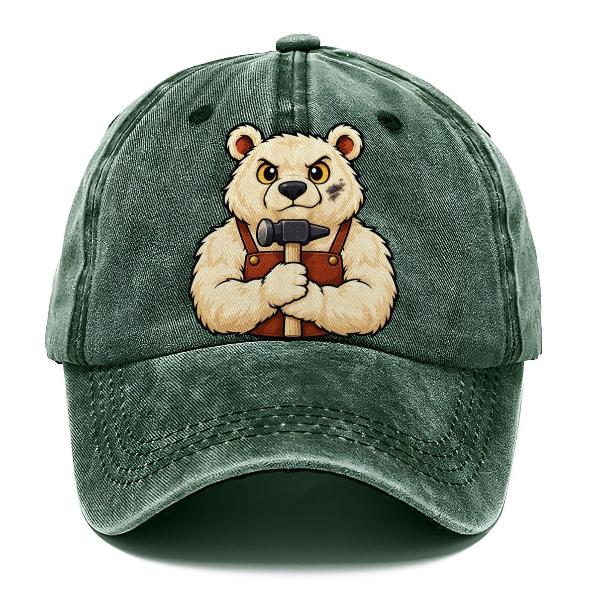 Forge Bear Blacksmithing Classic Cap – Forest Mist