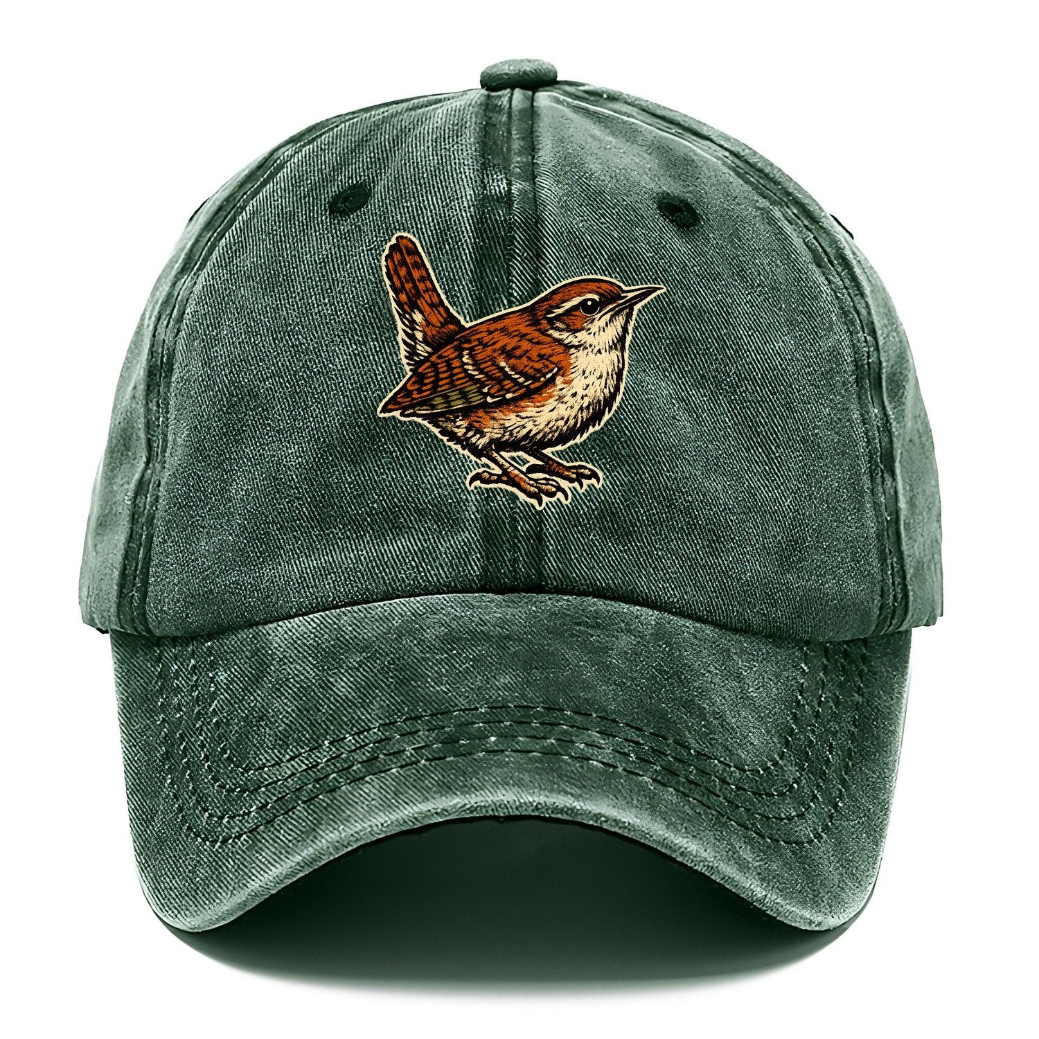 Vintage Wren Classic Cap – Forest Mist
