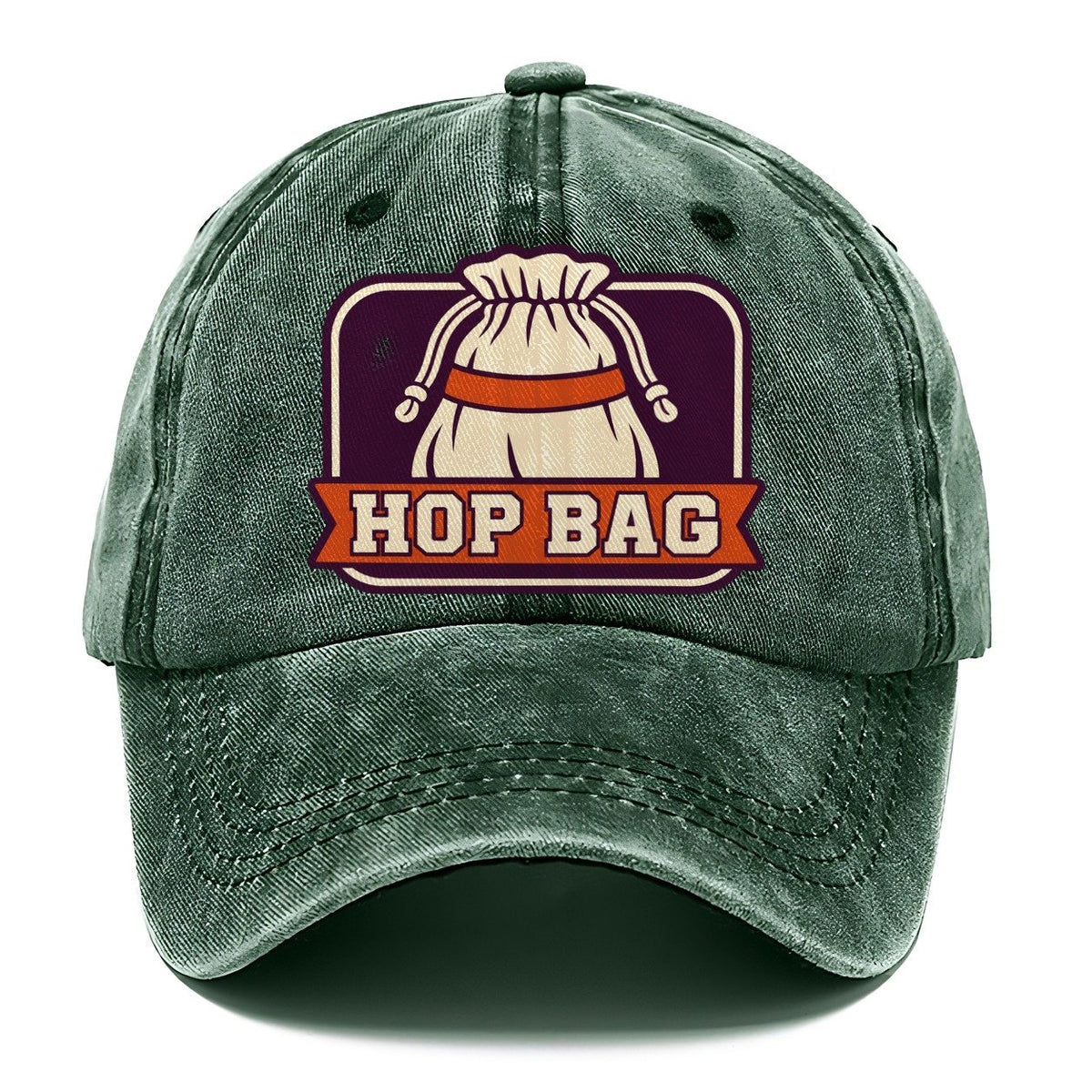 Hop Bag Badge Classic Cap – Forest Mist