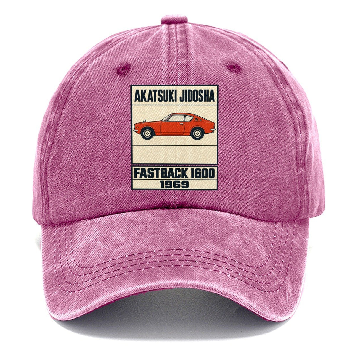 Akatsuki Fastback Showa Speed Plates Classic Cap – Dusty Rose