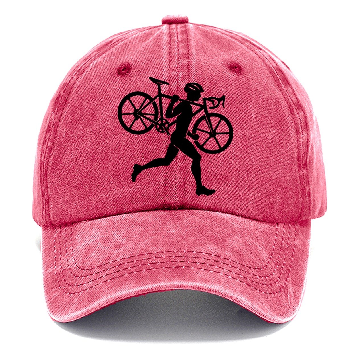 Cyclocross Mud Charger Cycling Life Classic Cap – Pomegranate Blush