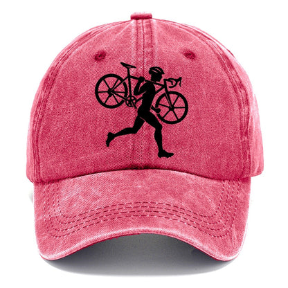 Cyclocross Mud Charger Cycling Life Classic Cap – Pomegranate Blush