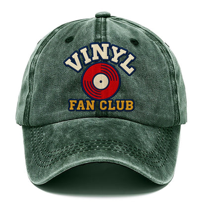 Vinyl Fan Club Classic Cap – Forest Mist