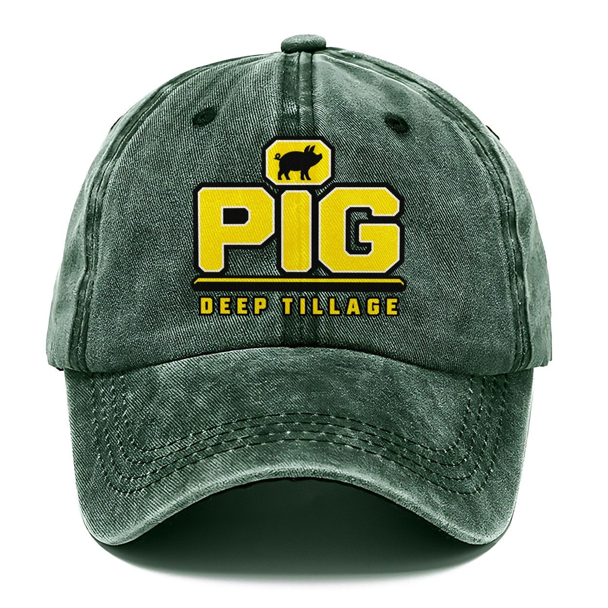 Pig Deep Tillage Heavy Duty Classic Cap – Forest Mist