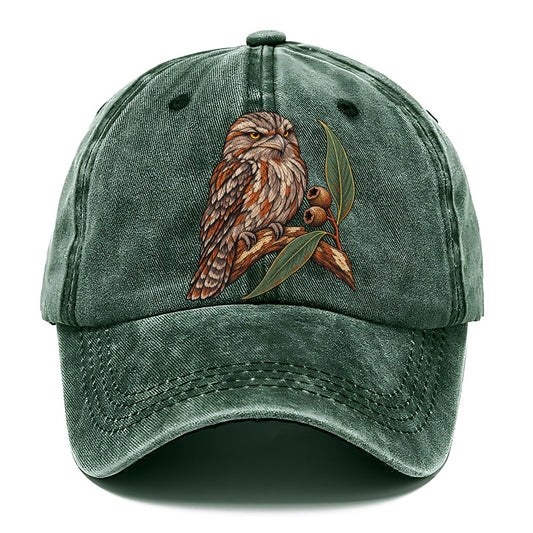 Tawny Frogmouth And Gum Nuts Australia Cultural Icons Classic Cap – Forest Mist