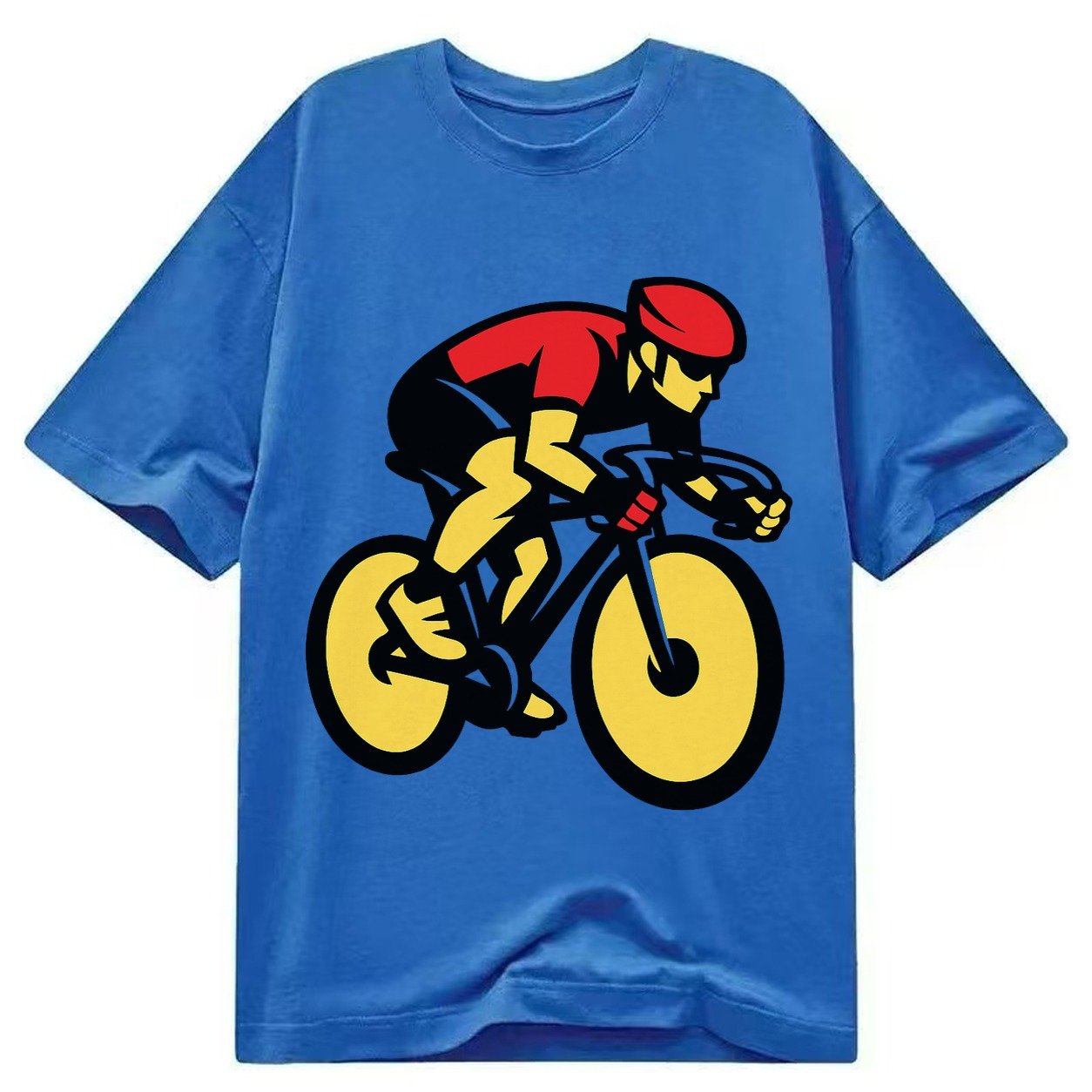 Speed Demon Cyclist 7b5bcfad0e41 1770676551100 Classic T-shirt – Blue