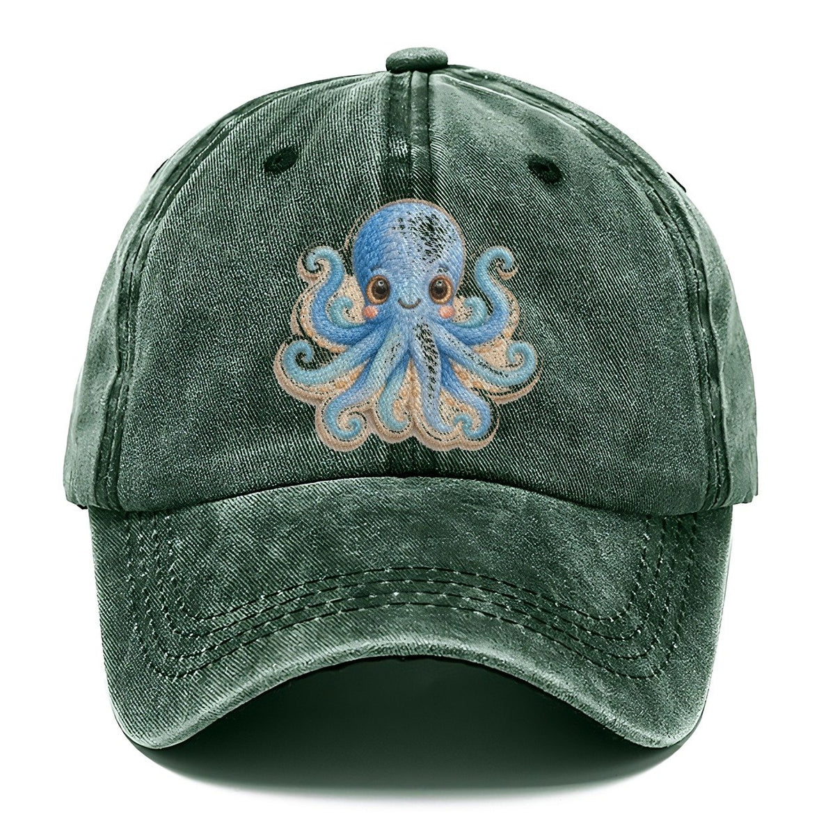 Pufferfish Puff Hello Sea Sprite Classic Cap – Forest Mist