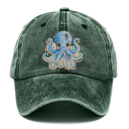 Pufferfish Puff Hello Sea Sprite Classic Cap – Forest Mist