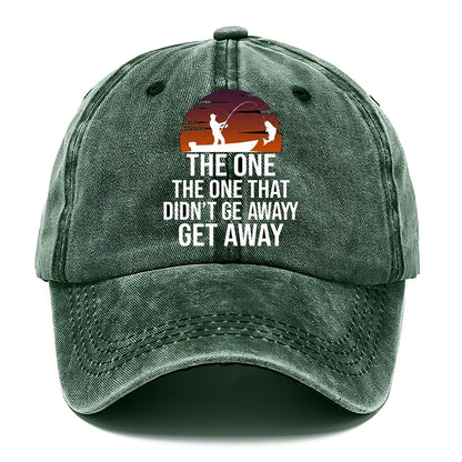 The One That Didnt Get Away Classic Cap – Forest Mist
