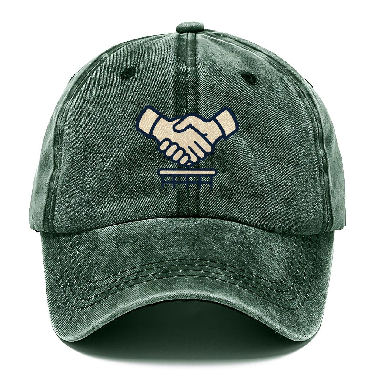 Post Match Handshake Tennis Match Rituals Classic Cap – Forest Mist