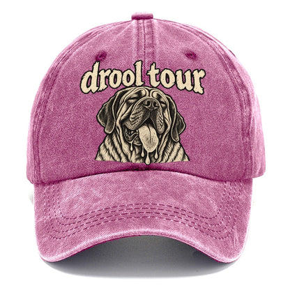 A Heavy Jowled Mastiff Head Panting With The Tongue Out Bark For Me Classic Cap – Dusty Rose