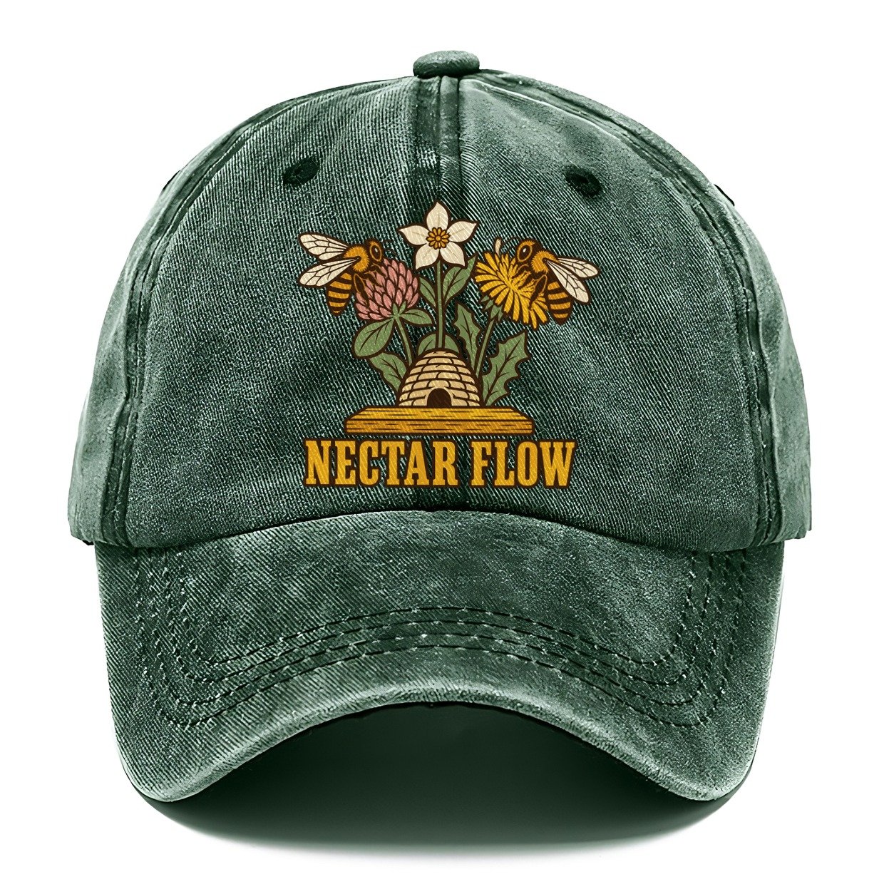 Nectar Flow Beekeeping Classic Cap – Forest Mist