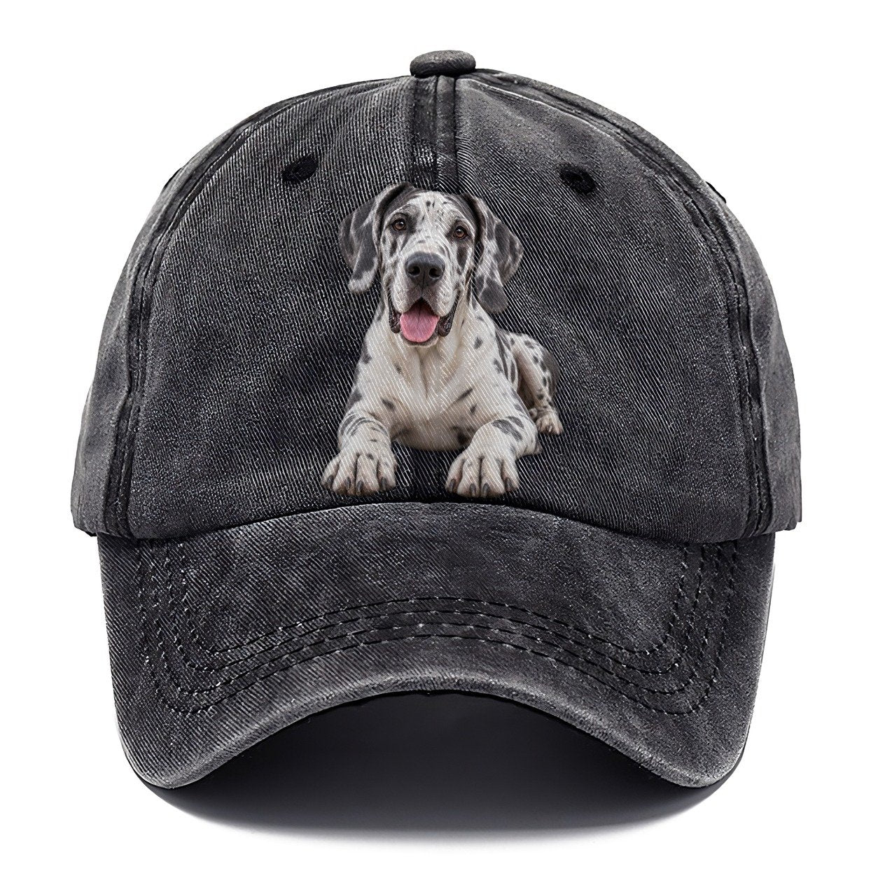 Great Dane Lying Down Top Breeds Classic Cap – Graphite