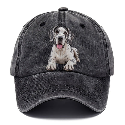 Great Dane Lying Down Top Breeds Classic Cap – Graphite