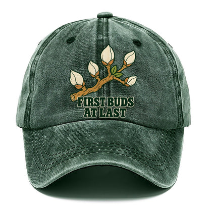 First Buds At Last Bonsai Classic Cap – Forest Mist