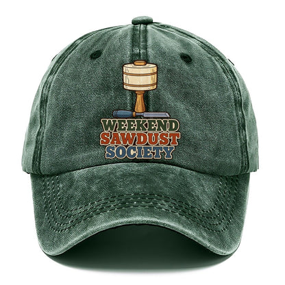 Weekend Sawdust Society Woodworking Classic Cap – Forest Mist
