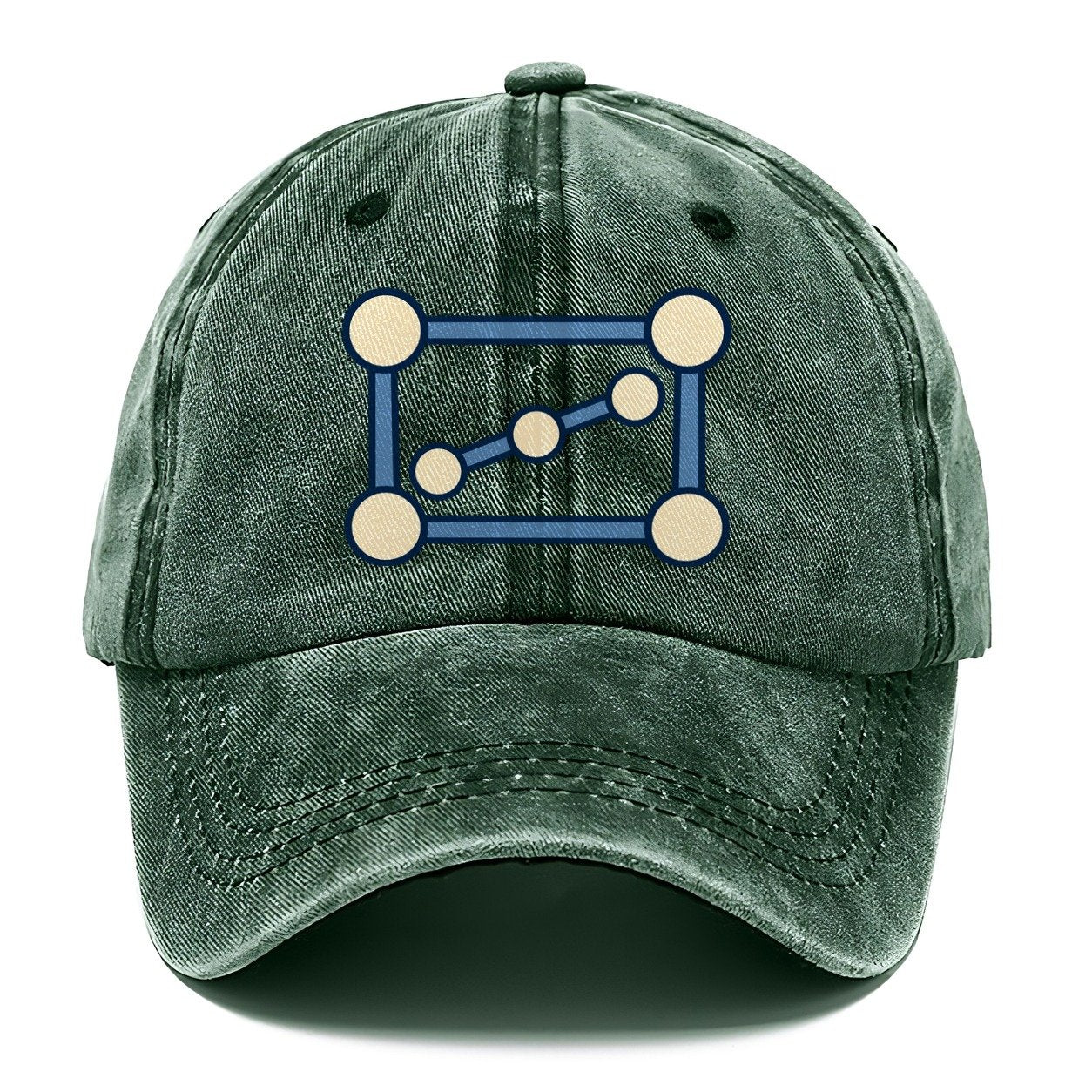 Belt Of Three Astronomy And Stargazing Classic Cap – Forest Mist