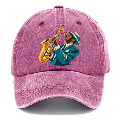 Jazz Saxophonist Classic Cap – Dusty Rose