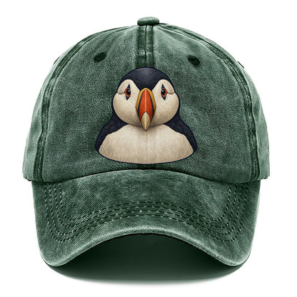 Puffin Bill Study Birdwatching Classic Cap – Forest Mist