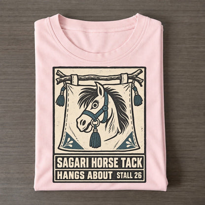 Sagari Horse Tack Yokai Night Market Classic T-shirt – Pink