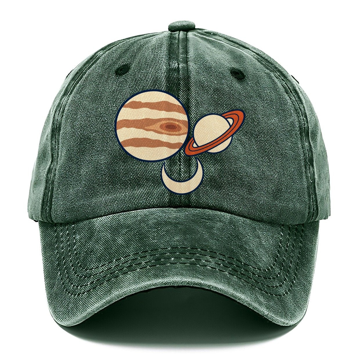 Conjunction Of Two Astronomy And Stargazing Classic Cap – Forest Mist