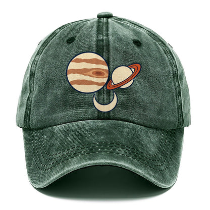 Conjunction Of Two Astronomy And Stargazing Classic Cap – Forest Mist