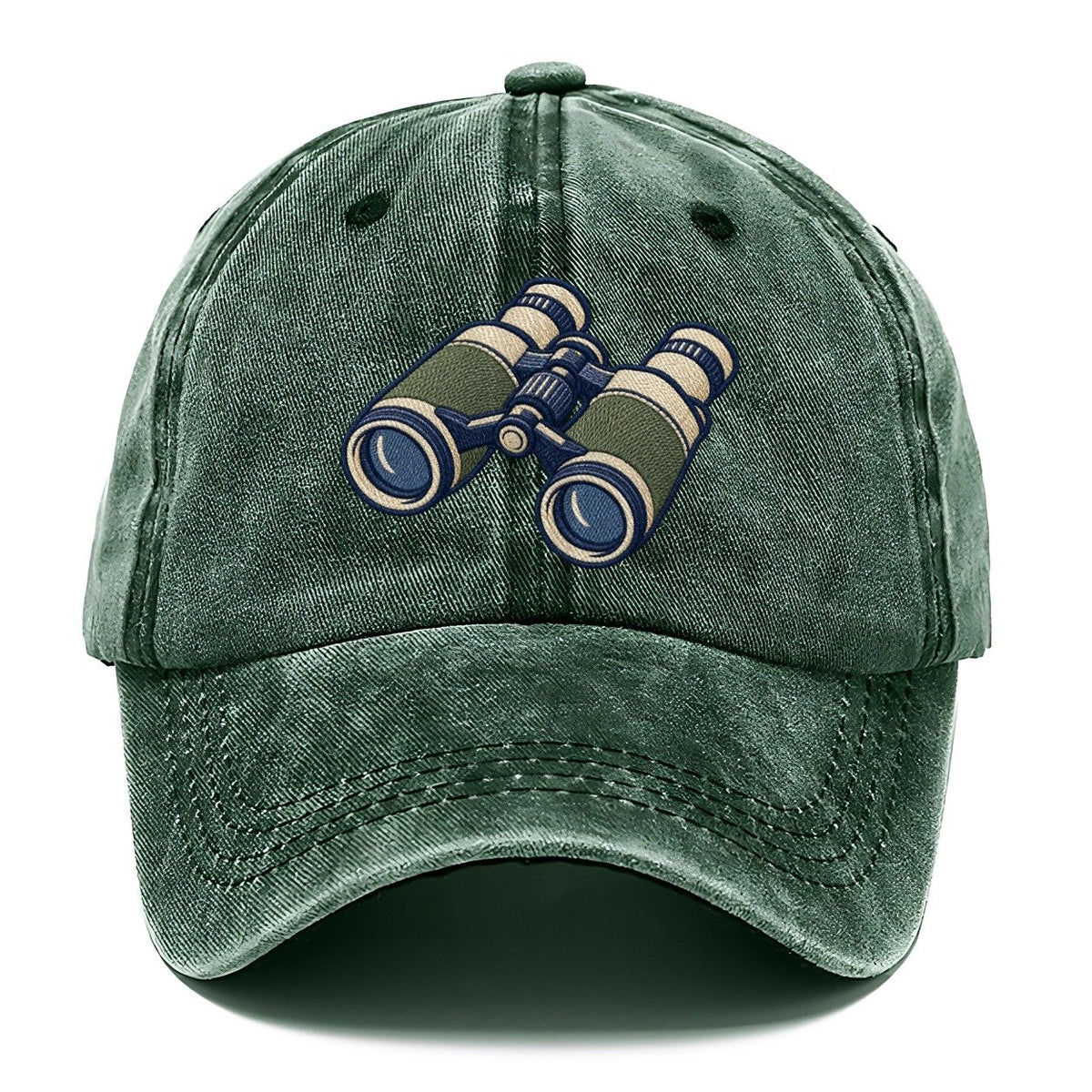 Field Binoculars Tiny Solo Marks Classic Cap – Forest Mist