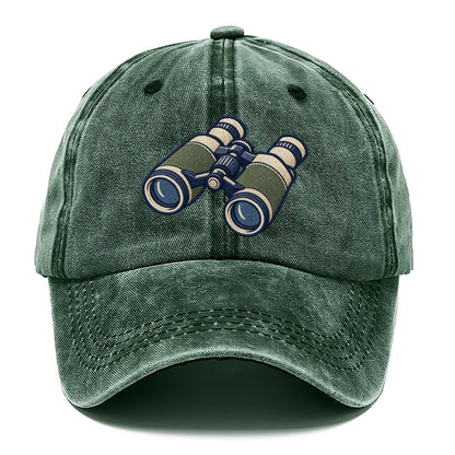Field Binoculars Tiny Solo Marks Classic Cap – Forest Mist