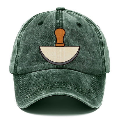 Round Knife Study Leathercraft Classic Cap – Forest Mist