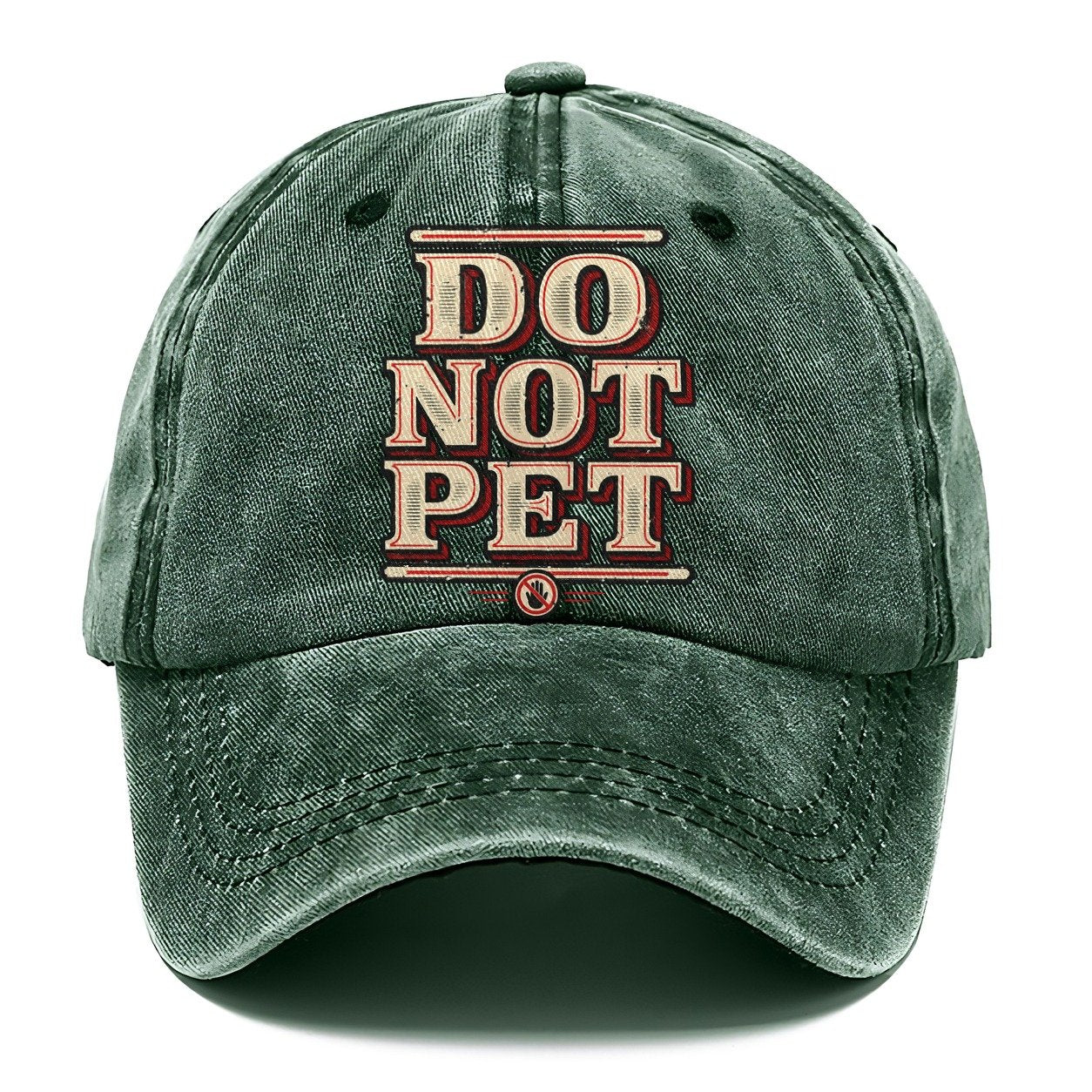 Do Not Pet American Wit Classic Cap – Forest Mist