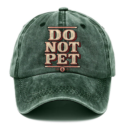 Do Not Pet American Wit Classic Cap – Forest Mist