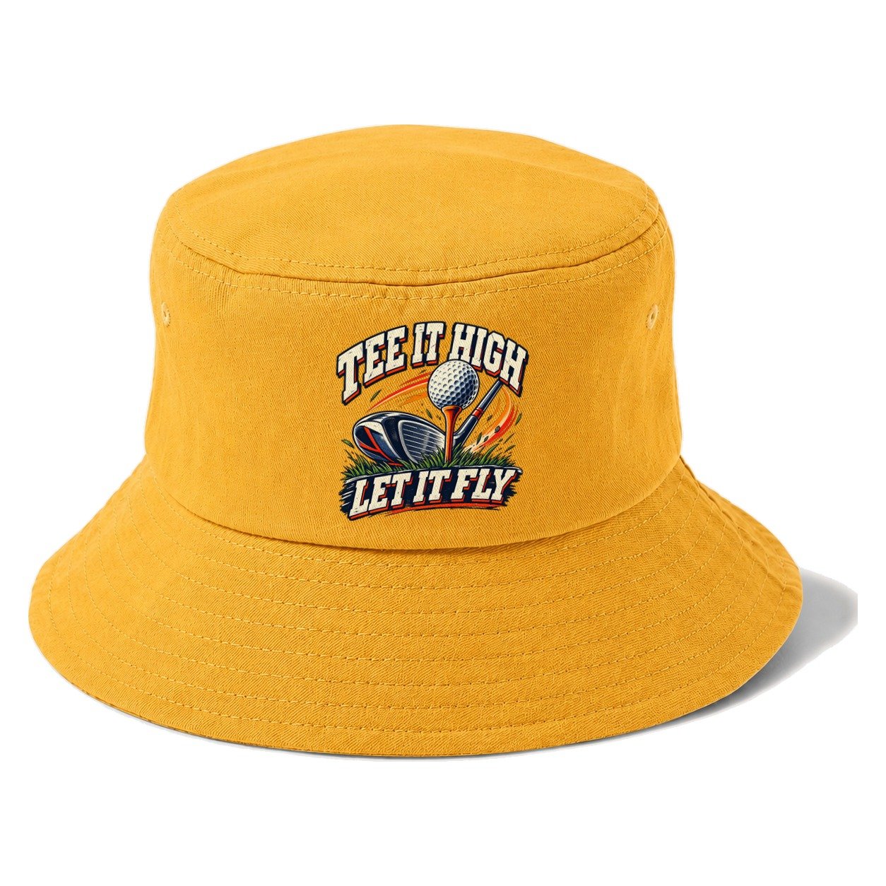 Tee It High Let It Fly Golf Life Bucket Hat – Golden Harvest