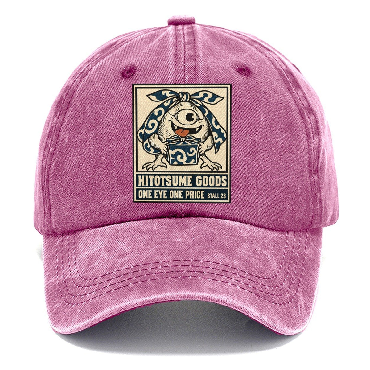 Hitotsume Goods Yokai Night Market Classic Cap – Dusty Rose