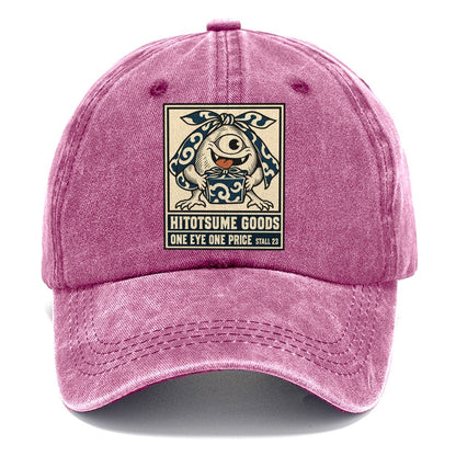 Hitotsume Goods Yokai Night Market Classic Cap – Dusty Rose