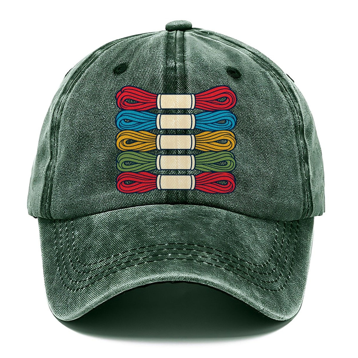 Floss Sorting Day And Needlework Classic Cap – Forest Mist