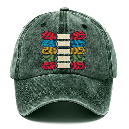 Floss Sorting Day And Needlework Classic Cap – Forest Mist